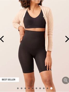 Shapermint Essentials All Day Every Day High-Waisted Shaper Shorts Black XL/2XL